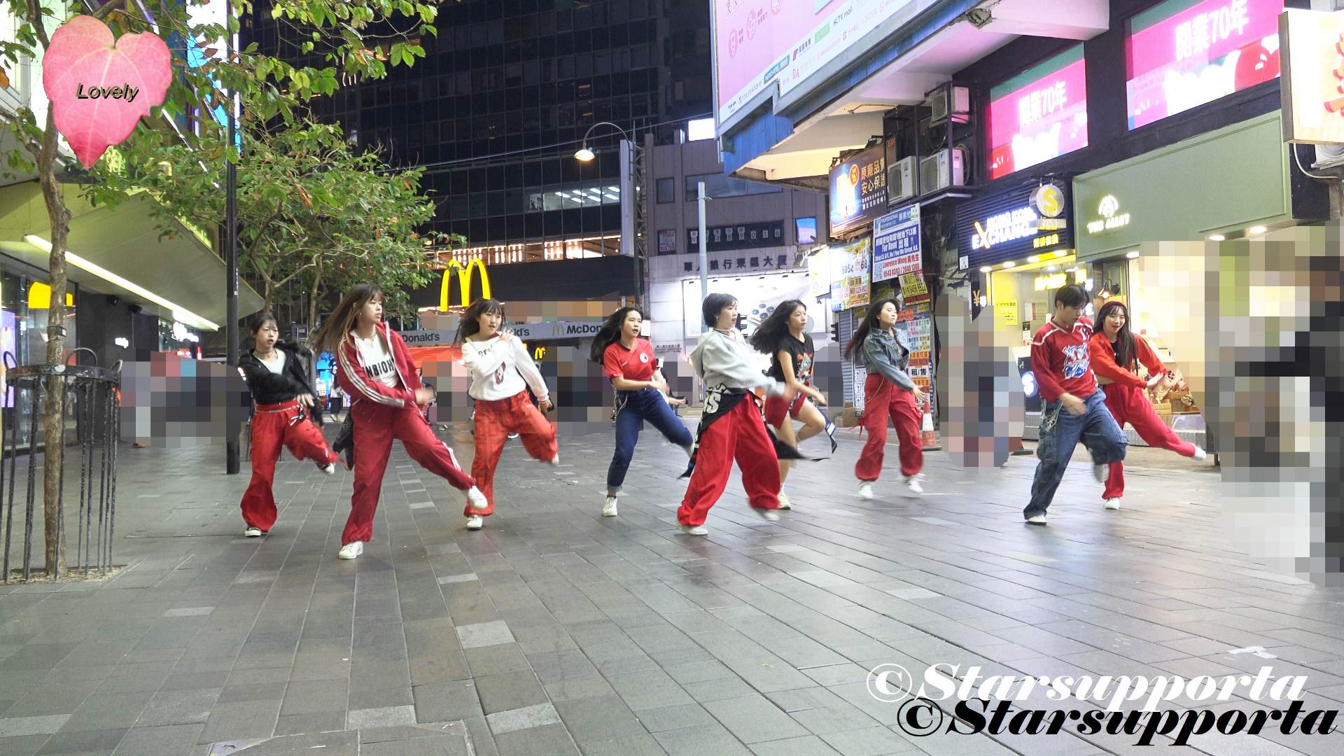 20260121 KPOP dance @ 香港銅鑼灣H&M對出